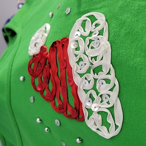 CHRISTMAS SANTA LONG SLEEVE TEE - Picture 1 of 5